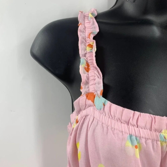 Nordstrom BP Women's Ruffle Detail Sundress In Pink Floral Size M NWT - Picture 3 of 12
